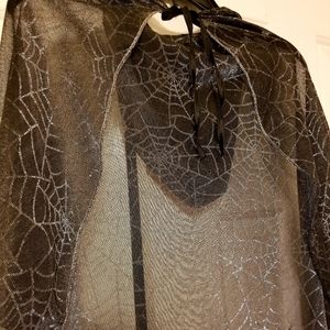 Silver Spiderweb Cloak